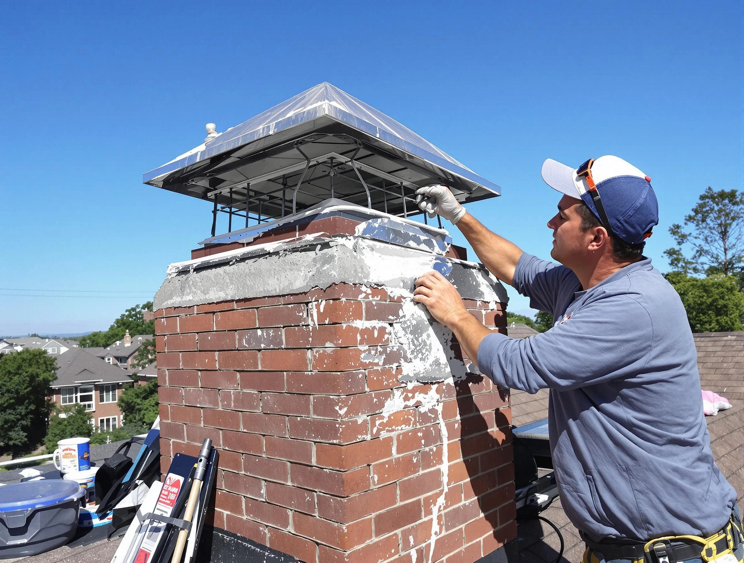 Chimney Crown Services service in Wellsville, UT